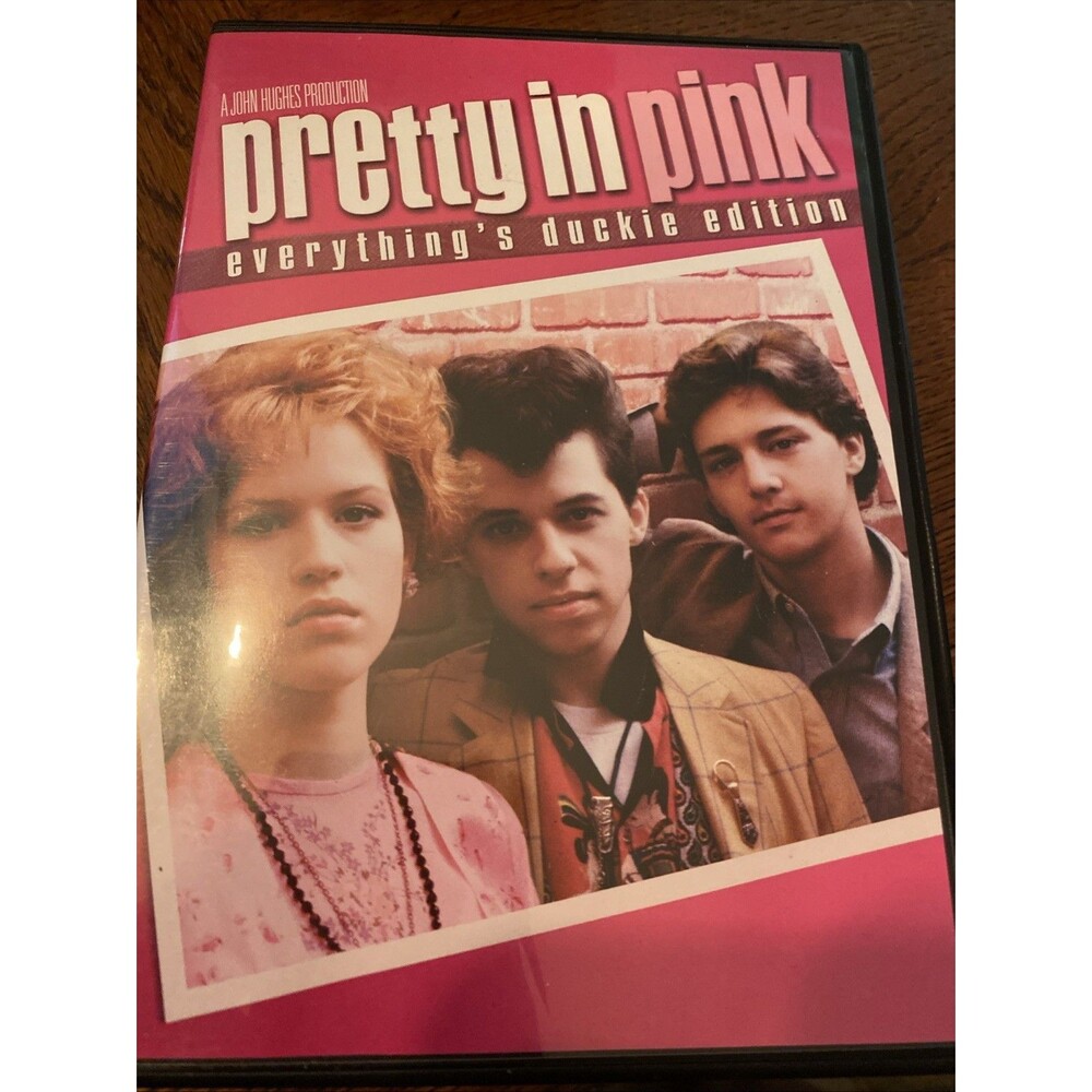 Pretty in Pink (DVD, 1986) Everything's Duckie Edition- Ringwald McCarthy Cryer